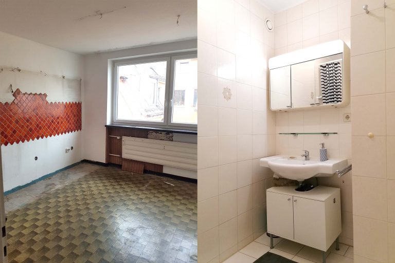 Innenarchitektur München - Baustelle Komplettsanierung Wohnung