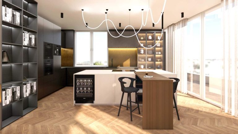 loftwohnung-kueche-innenarchitektur-federleicht-muenchen