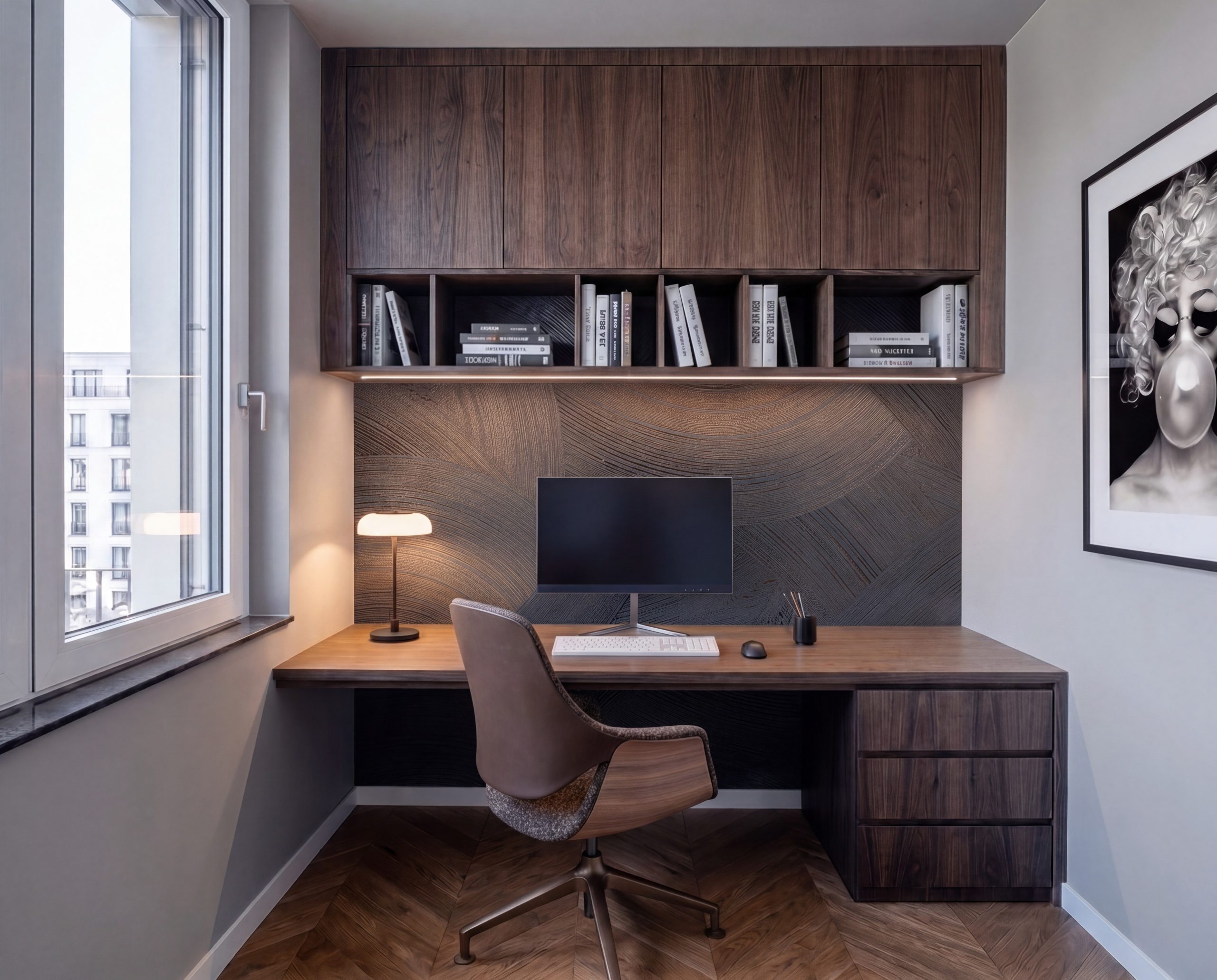 Loftwohnung Arbeitszimmer / Homeoffice – Innenarchitektur Federleicht München