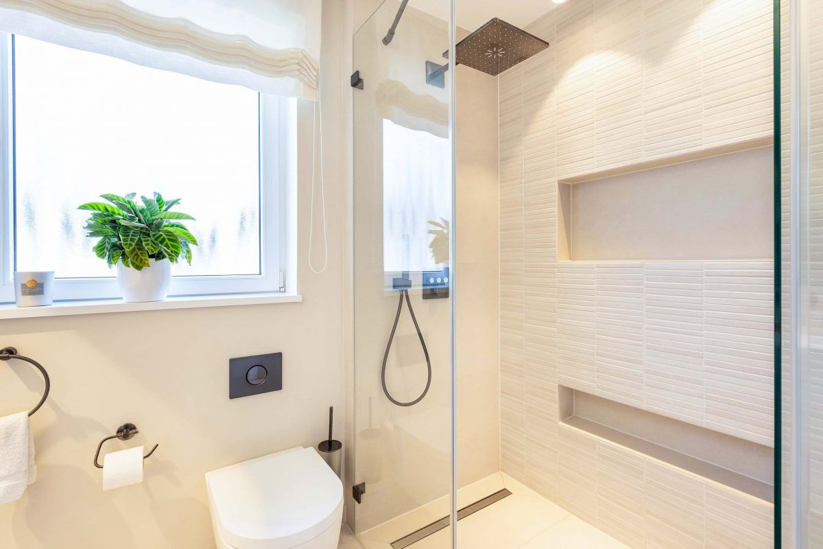 Innenarchitektur München – Umbau Reihenhaus / Badezimmer in einem Reihenhaus in München