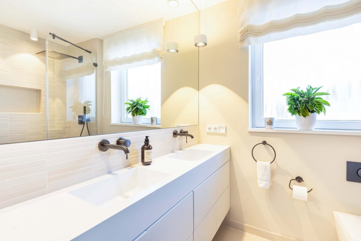 Innenarchitektur München – Umbau Reihenhaus / Badezimmer in einem Reihenhaus in München