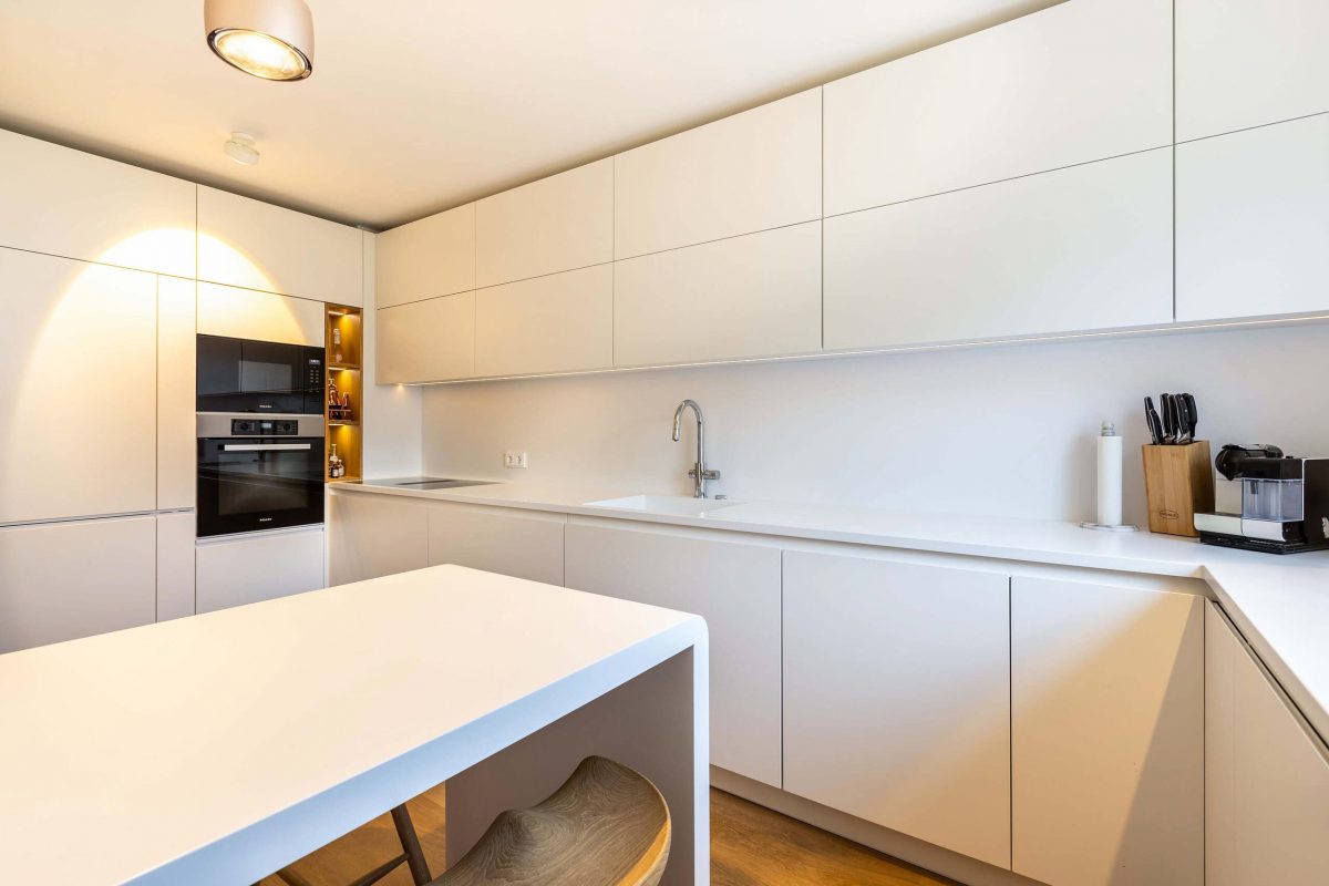 Innenarchitektur München – Umbau Reihenhaus / Küche in einem Reihenhaus in München