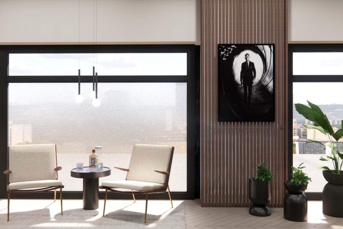 Innenarchitektur München – Ladenbau / Innenarchitektur Shop, Lounge, Wartebereich in Tattoo Studio in München