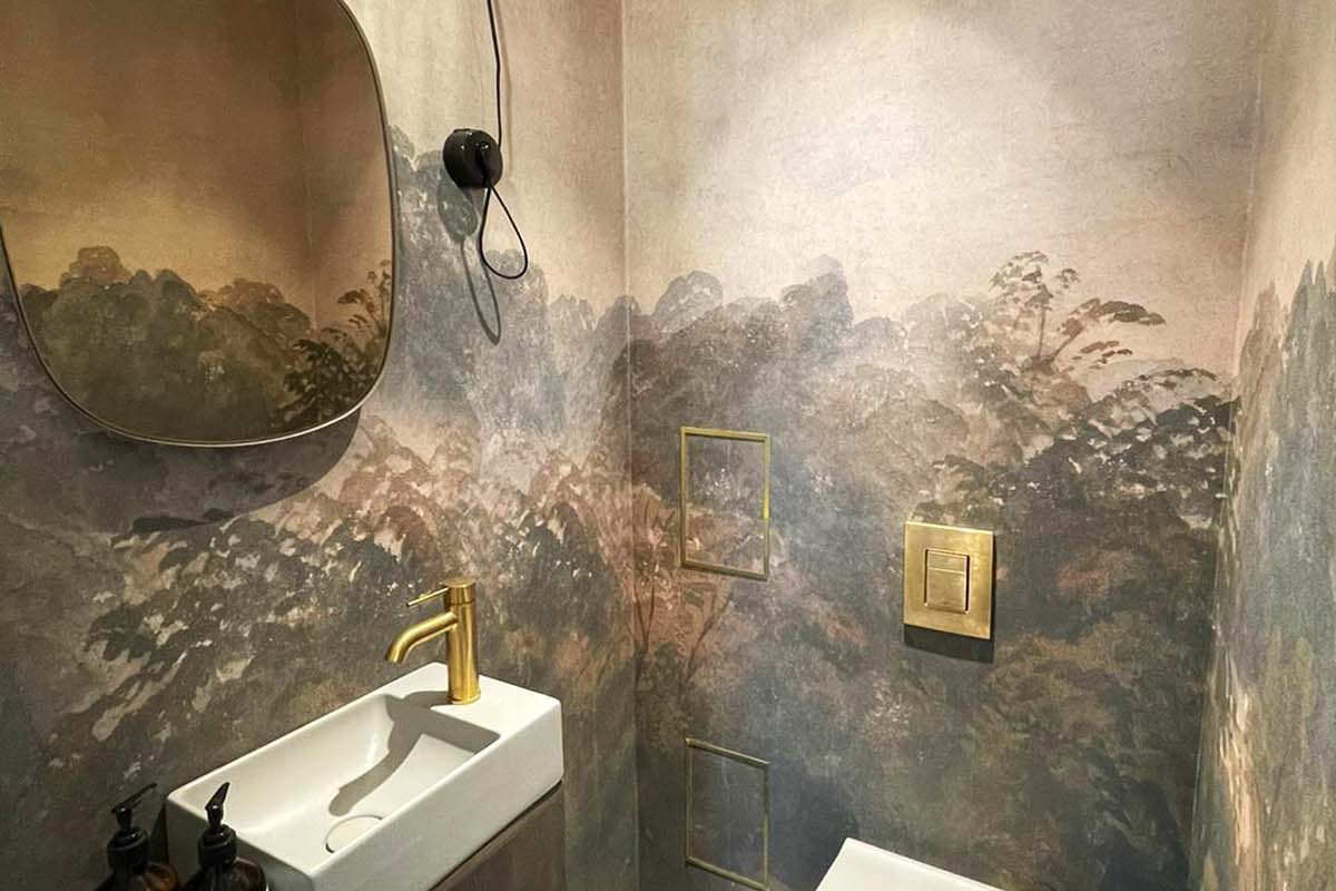 Innenarchitektur München - Gäste WC mit